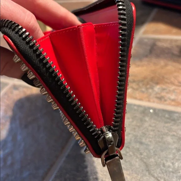 Christian Louboutin Panettone Studded Long Wallet - Picture 12 of 14